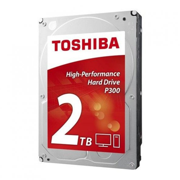TOSHIBA 2TB Sata 3.0 7200RPM 64MB 3.5" Dahili Disk HDWD120UZSVA