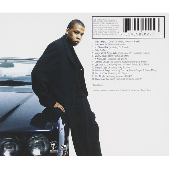 JAY-Z - VOL.2... HARD KNOCK LIFE (CD) (1998) - 2