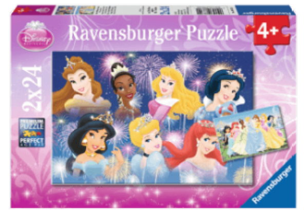 Disney Minnie ve Prensesler Ravensbur Puzzle