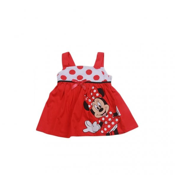 Disney Minnie Mouse Kırmızı Elbise