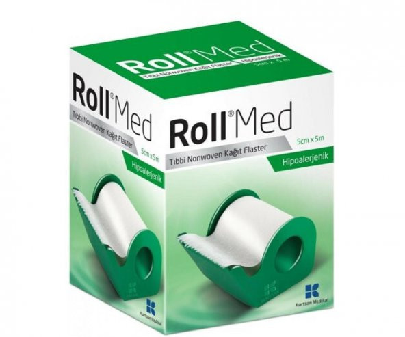 Roll Med Hipoalerjenik Nonwoven Tıbbi Flaster 5Cm X 5M