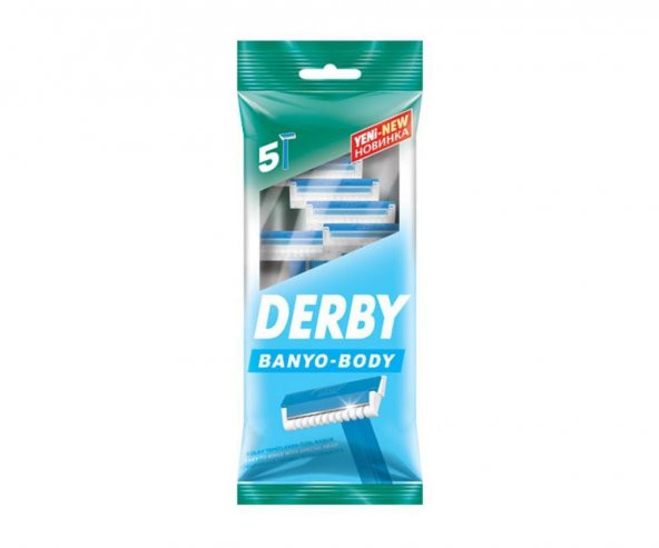 Derby Banyo Kullan-At Tıraş Bıçağı (5Li Paket)