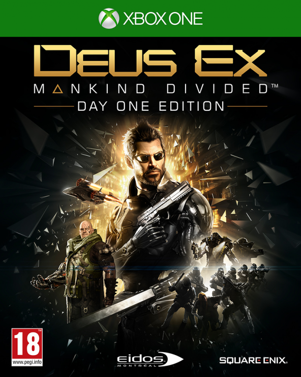 XBOX ONE DEUS EX:MANKIND DIVIDED