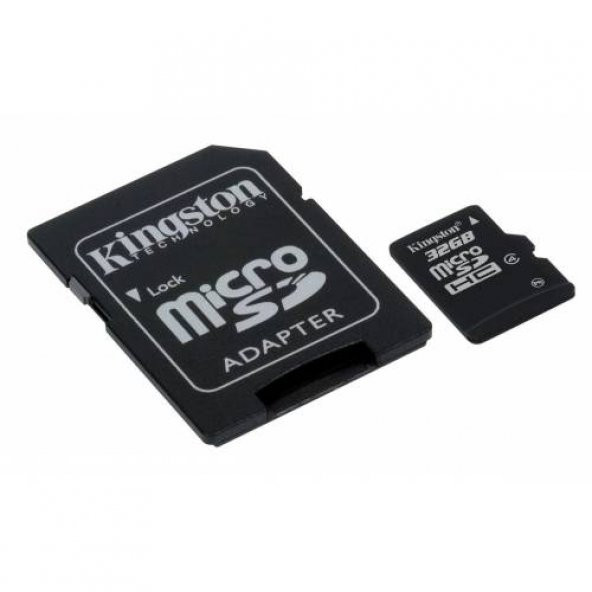 Kingston SDC4/32GB microSDHC Class4 Hafıza Kartı