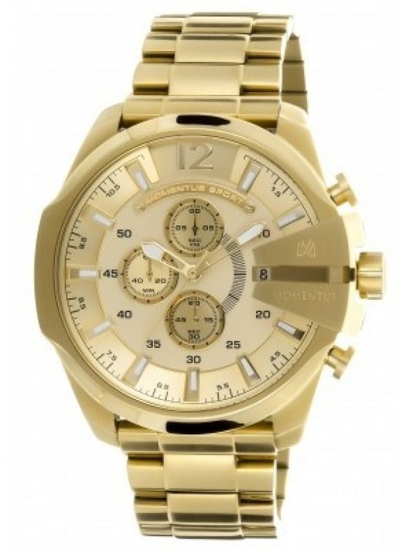 MOMENTUS SM345G-07SG Gold Erkek KOL SAATİ - 1
