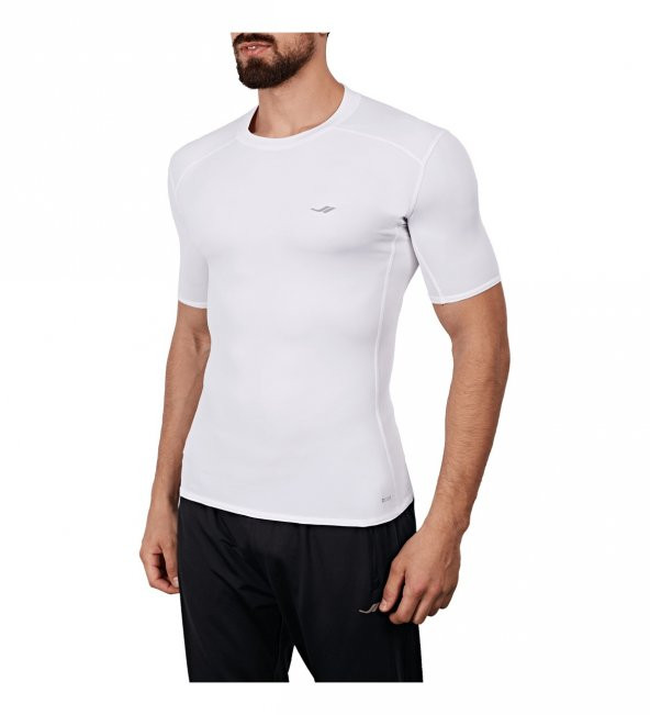 Lescon 18B-1007 Beyaz Erkek Antrenman T-Shirt
