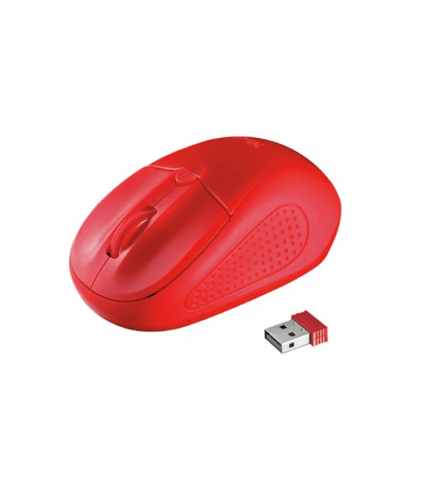 Trust 20787 Primo Kablosuz Mouse Kırmızı