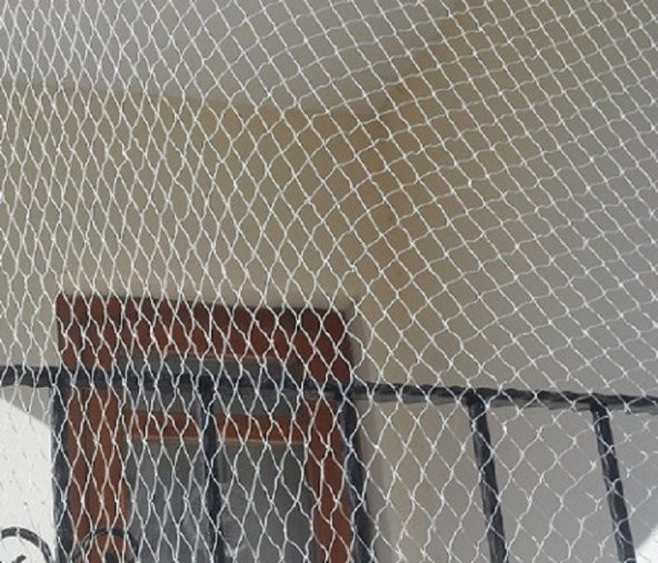 Kuş Filesi 5x3=15 m2 Kuş Ağı Balkon Ağı Balkon Filesi Kuş Önleme Filesi Güvercin Filesi Güvercin Önleme Filesi - 6