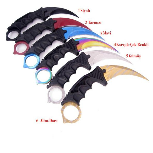 Karambit  CS:GO ÇAKI BIÇAK COUNTER STRIKE TASARIM MODEL - 4