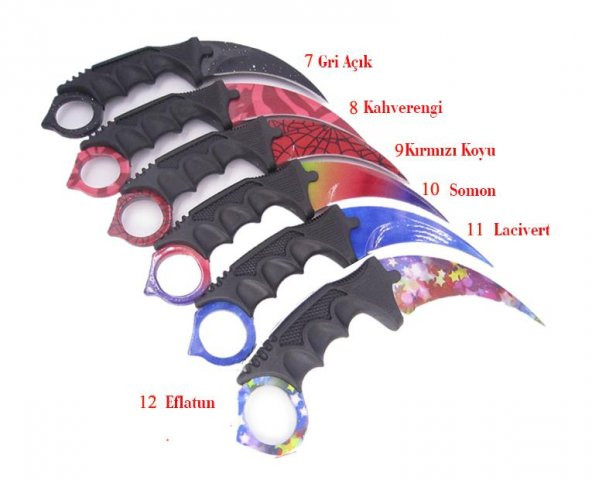 Karambit  CS:GO ÇAKI BIÇAK COUNTER STRIKE TASARIM MODEL - 5