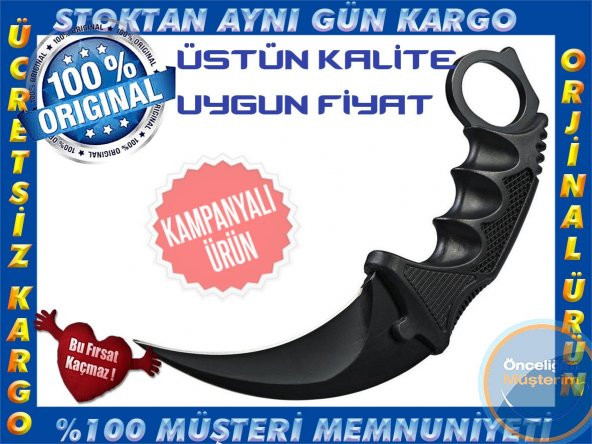 Karambit  CS:GO ÇAKI BIÇAK COUNTER STRIKE TASARIM MODEL - 11