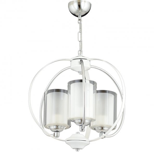 Trendylight Damla 3 Lü Beyaz Renkli Modern Avize