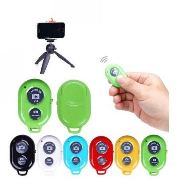 Bluetoothlu Selfie Çubuğu Kumandası-Selfiematik