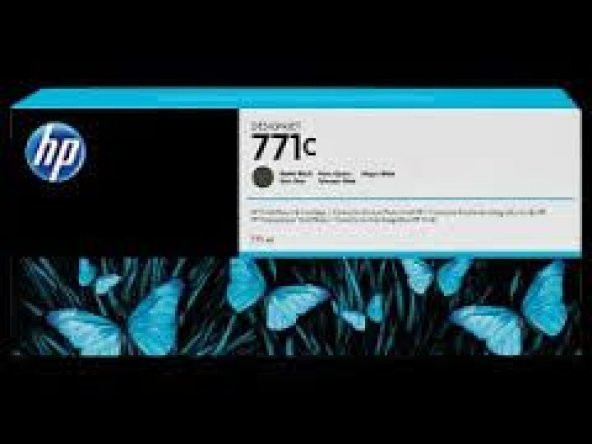 HP No 771 775ml Mat Siyah Kartuş B6Y07A