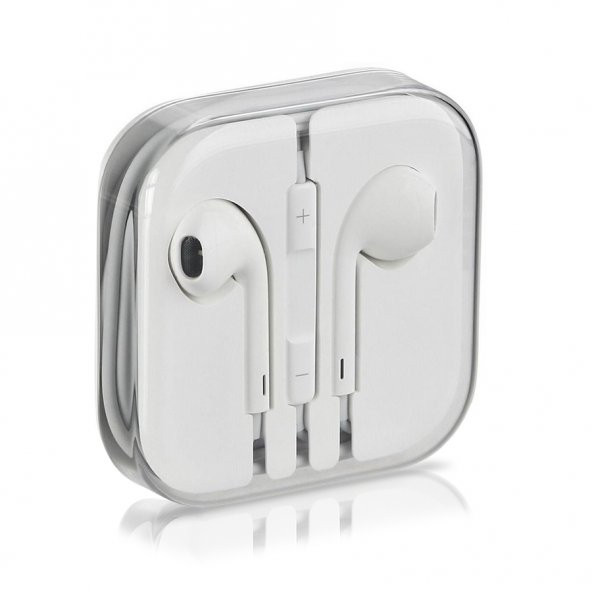 Earpods Çift Kulak İçi Hands Free Apple Uyumlu Telefon 3.5mm Ses