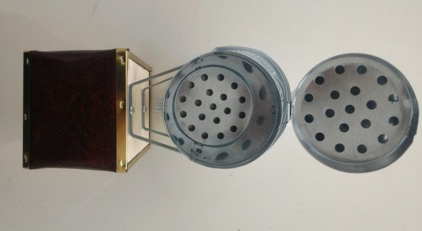 Arıcı Körüğü 1 Adet Arı Körüğü Arı Körük Arı Gumanlama Kovan Duman Verici körük Deri Paslanmaz Galvaniz - 6