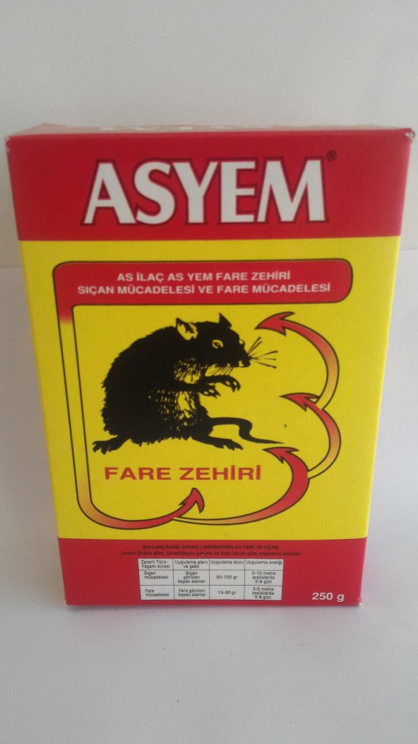 Fare Zehiri ve Fare Pastası 2li Set Fare Zehri Sve Sıçan Öldürücü Fare Pastası ve Fare Zehrii - 5