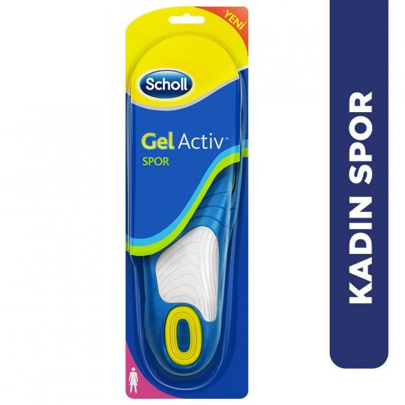 Scholl Gel Aktiv Tabanlık, Kadın - Spor İçin