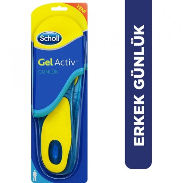 Scholl Gel Aktiv Tabanlık, Erkek - Günlük