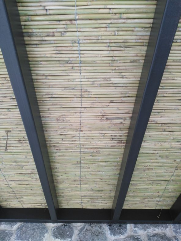 Bambu Cit 2x4,5= 9 m2 Kamış Çit Dekoratif Çit Rulo Bambu Çit Hasır Çit
