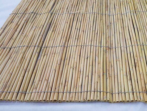 Bambu Cit 1x4,5= 4,5 m2 Kamış Çit Dekoratif Çit Rulo Bambu çit Hasır Çit - 2