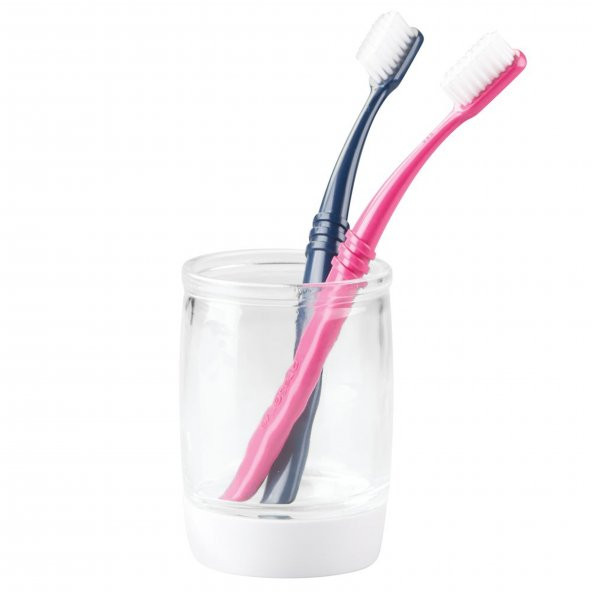 Diş Fırçalık Şeffaf Akrilik Model Banyo Aksesuarı