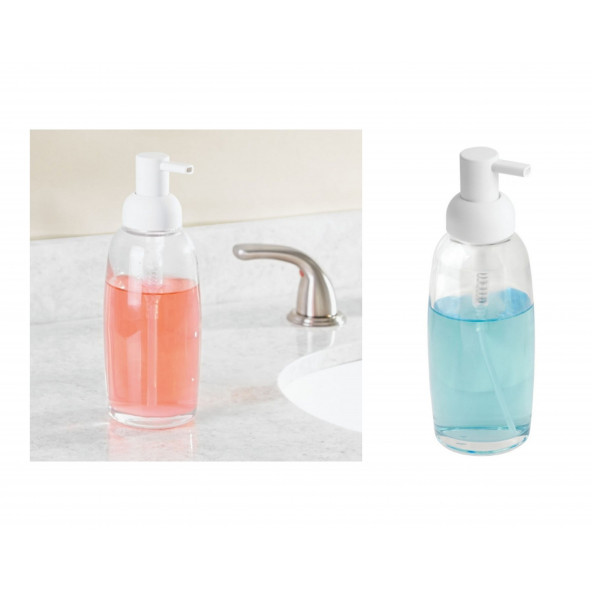 Sıvı Sabunluk Şeffaf Akrilik Model Banyo Aksesuarı - Resim 3