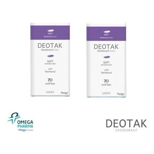 DEOTAK Krem Deodorant Soft x 2