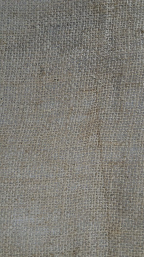 Telis Bezi Kanavice Kumaş 1x5=5 m2 10luk Sık Dokulu Jüt Kumaş Süsleme Kumaşı Kendir Kumaş Çuval Kumaşı - 2