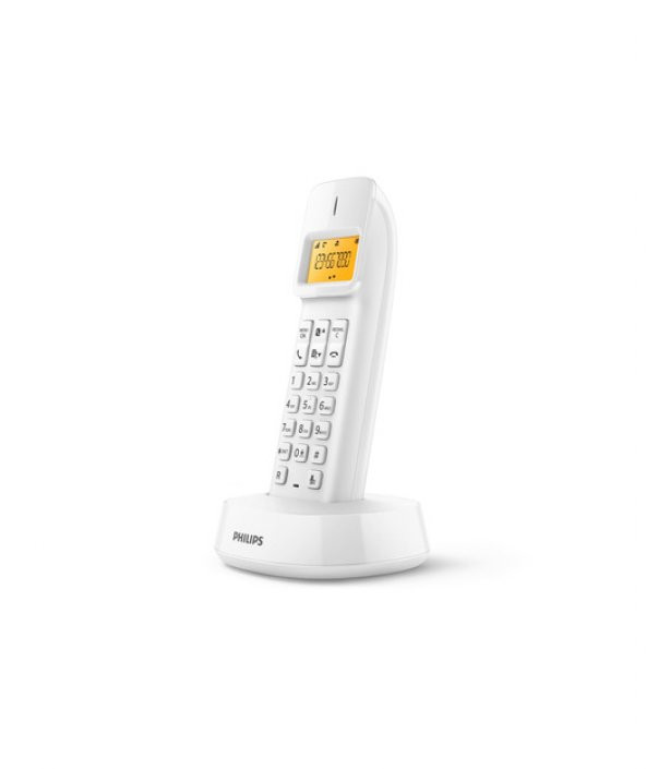 Philips Dect Telefon D1401W/TR Beyaz