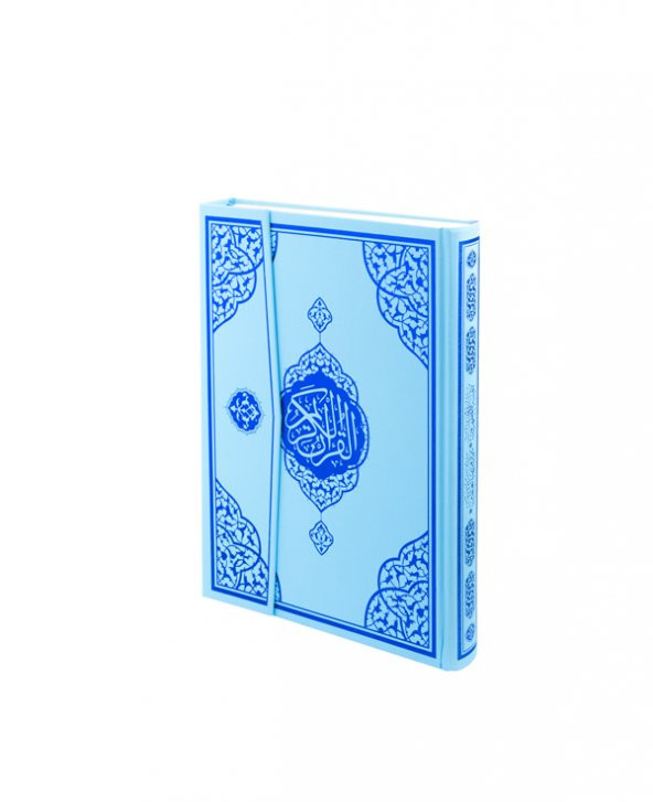 Rahle Boy Sesli Kolay Okunuşlu Mavi Kur'an-ı Kerim