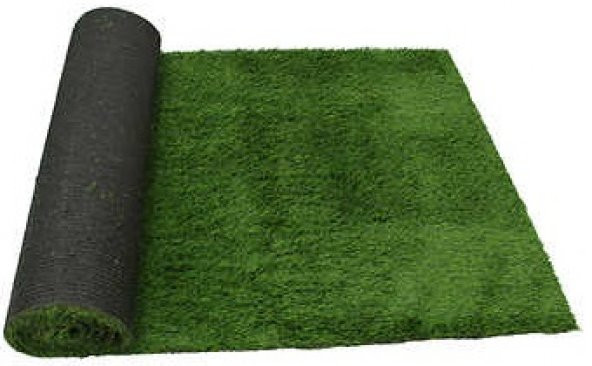 Suni Cim Halı 7 mm 1x11=11 m2 Doğal Görünümlü Çim Halı Sentetik Çim Halı Dekoratif Çim Halı Kapı Önü Çim Halı Yeşil Suni Çim Halı