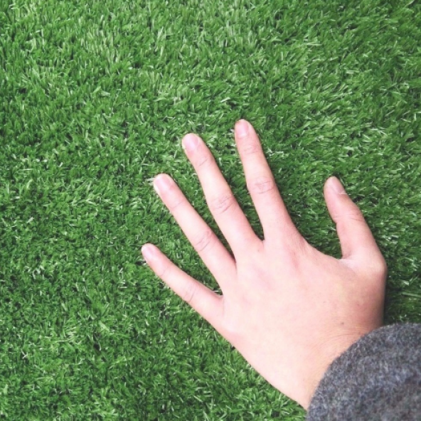 Suni Cim Halı 7 mm 1x13=13 m2 Dış Mekan Suni Çim Halı Yeşil Suni Çim Halı Yapay Çim Halı Doğal Görünümlü Çim Halı - 3