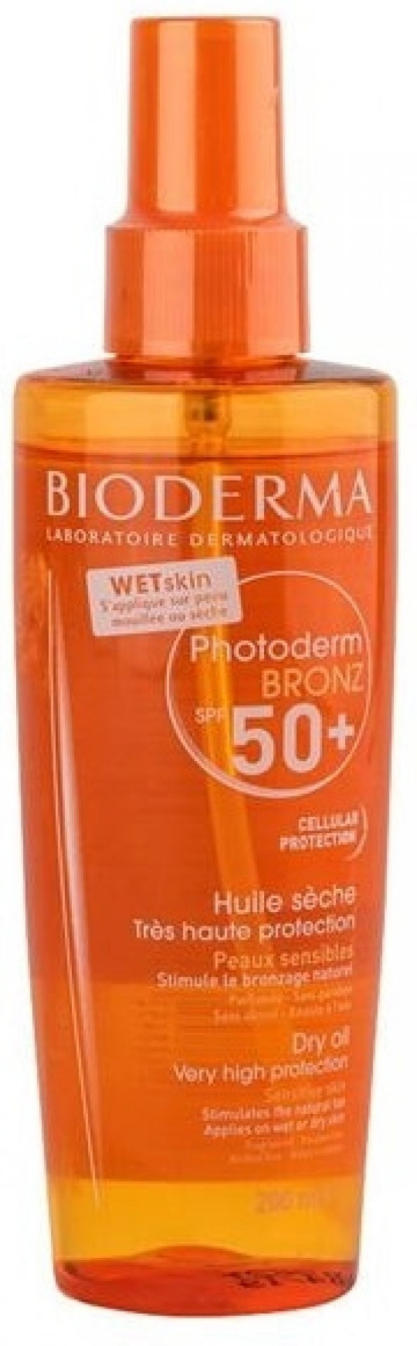 Bioderma Photoderm Bronz Brume Dry Oil Spf 50+ 200 ml skt:01/2020