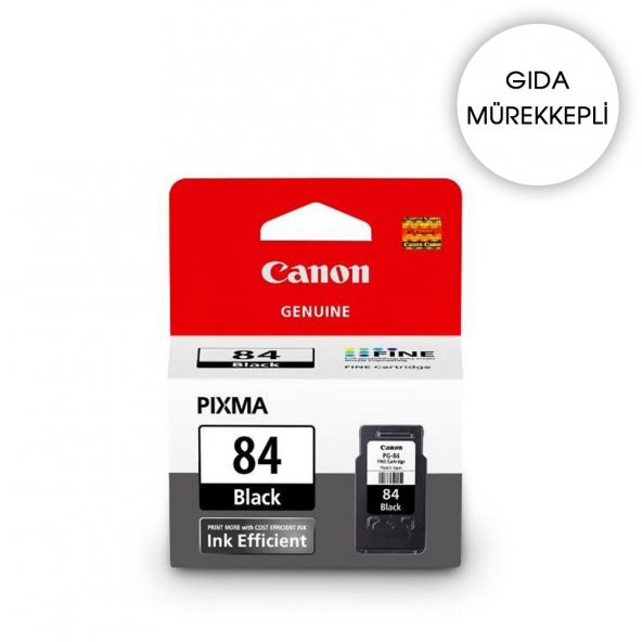 GIDA KARTUŞU - Canon PG-84 Siyah Mürekkep Kartuşu E514 Orjinal Ka