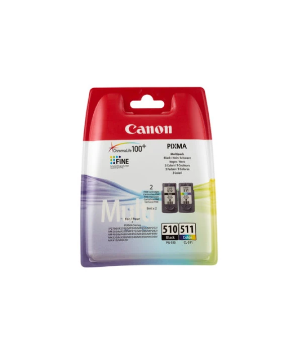 Canon PG-510/CL-511 MultiPack Mürekkep Kartuş 2970B010