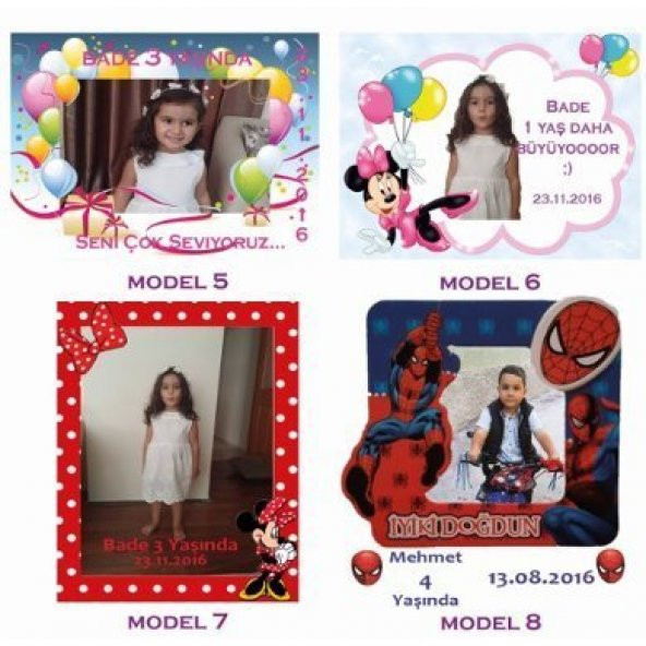 DOĞUM GÜNÜNE ÖZEL TASARIM MAGNET - 2