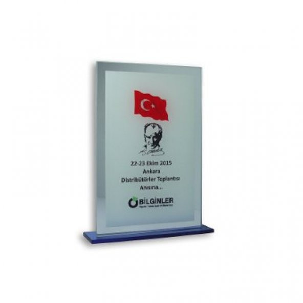 Dekoratif Cam Plaket