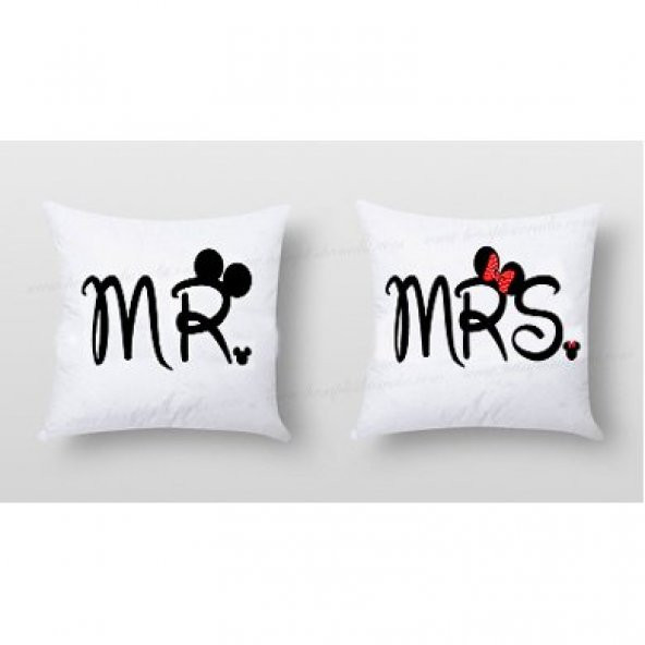 Mr. & Mrs. Çiftli Yastık