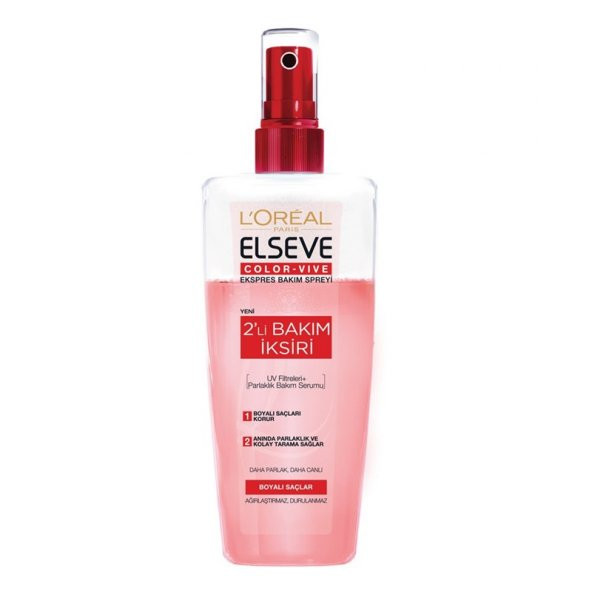 LOreal Elseve Saç Kremi 2li Bakım İksiri 200 ml Color