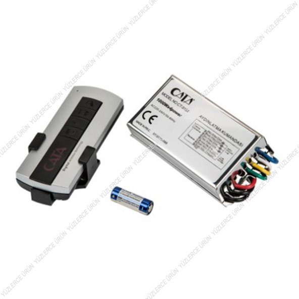 Cata CT-9154 4X1000 Watt 4lü Rf  Aydınlatma Avize Işık Kumandası - 2