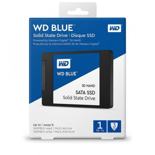 WD 1TB Blue Series SSD Disk WDS100T2B0A