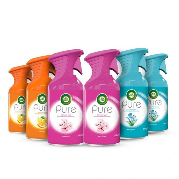 Air Wick Oda Kokusu Pure Aeresol Sprey 6x250 ml - 2