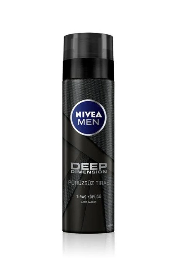 Nıvea Men Tıraş Köpüğü 200ml Deep Dımensıon Pürüzsüz Tıraş
