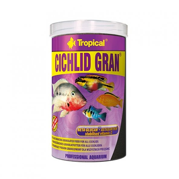 Tropical Cichlid Gran 100 ML 55 Gram