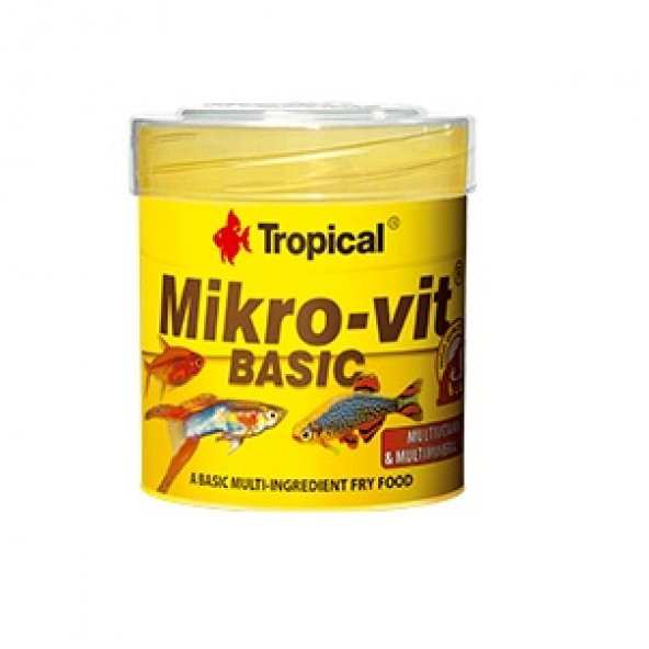 Tropical Mikrovit Basic 50 ML 32 Gram