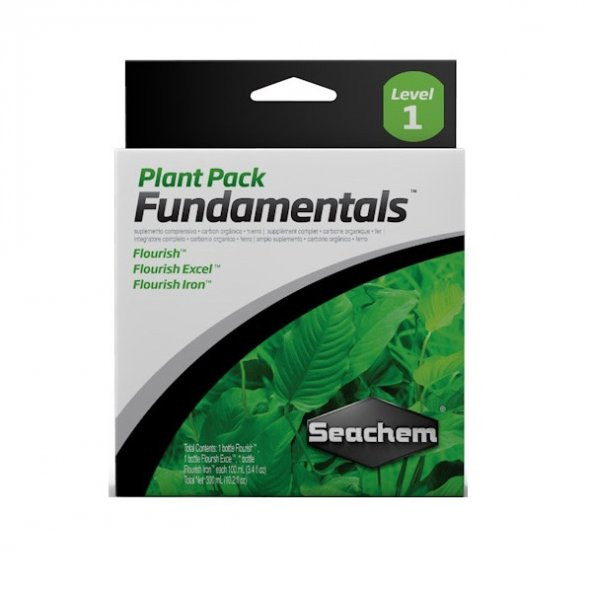 Seachem Plant Pack Fundamentals 3x100 ML Sıvı Bitki Gübresi