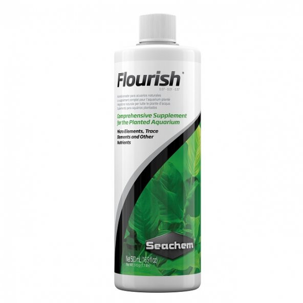 Seachem - Flourish 500 ML Sıvı Bitki Gübresi