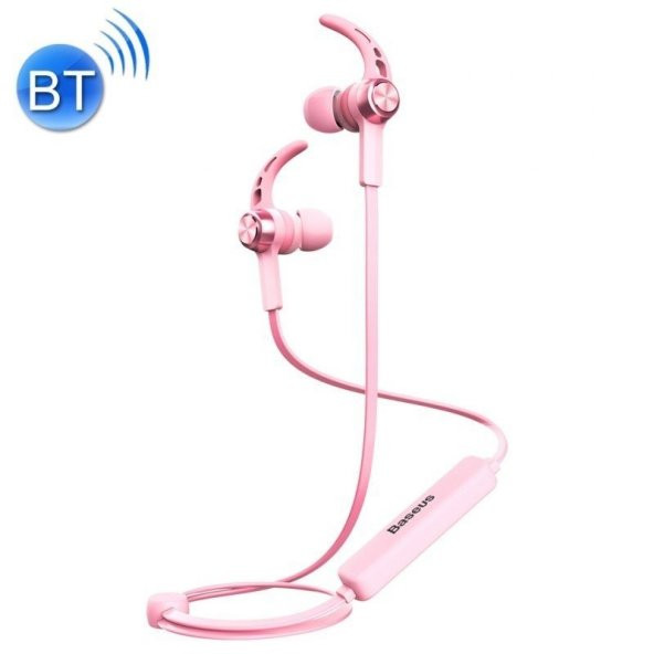 Baseus Licolor Magnet Bluetooth Earphone B11 Kulaklık Pembe
