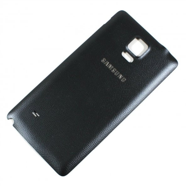 Galaxy Note 4 Arka Pil Batarya Kapak Siyah
